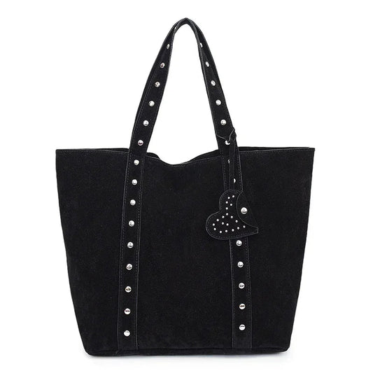 Sac De Cours En Faux Suédé - Karile Leather&Carry