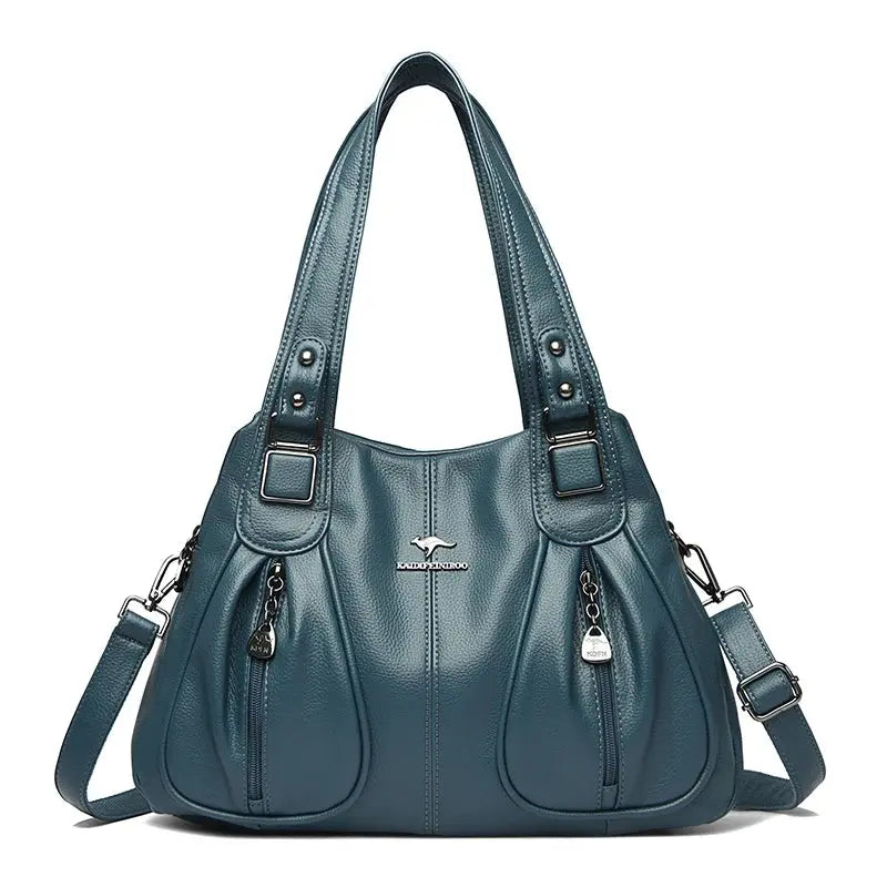 Sac À Main De Cours En Cuir de Veau - Sarine Leather&Carry