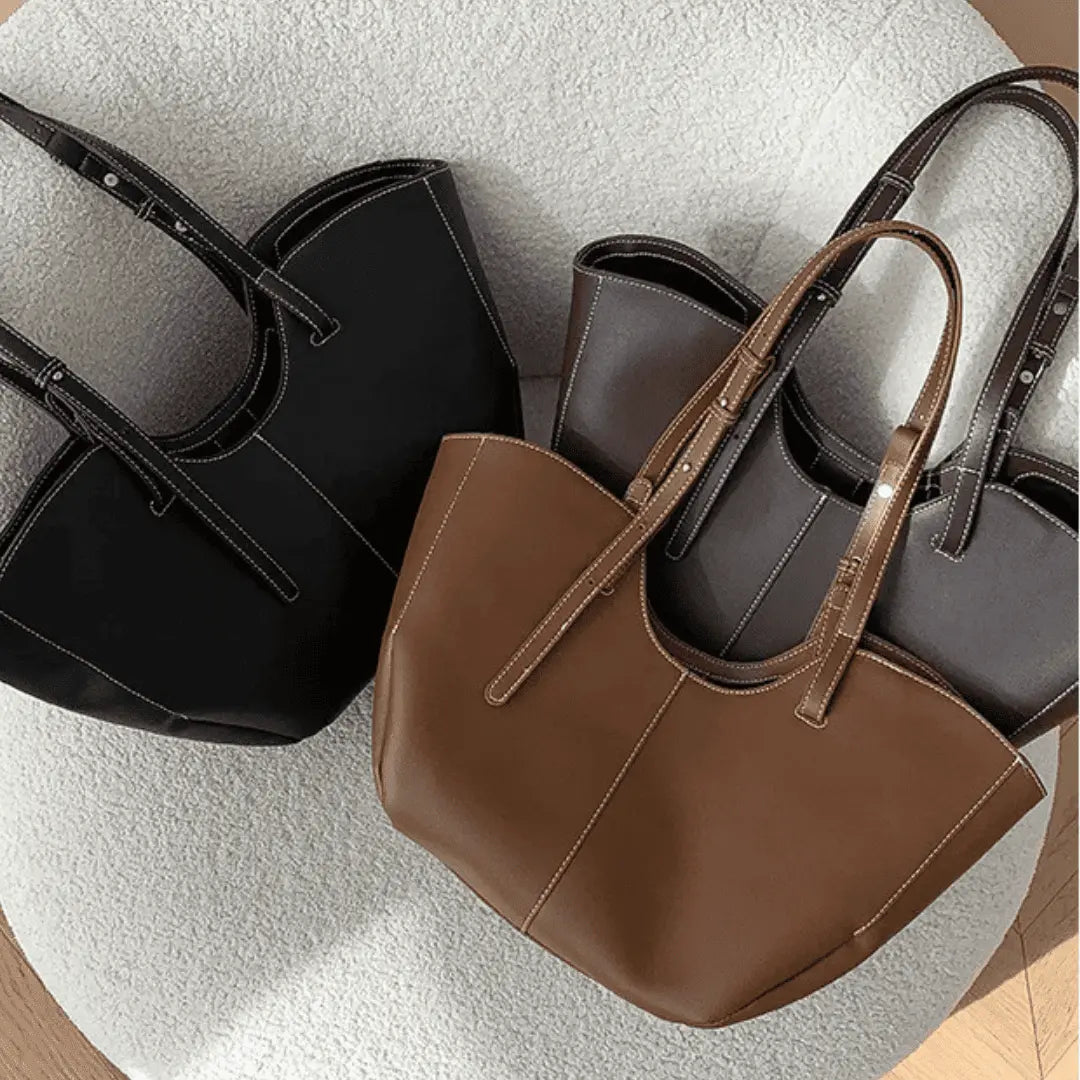 Sac À Main De Cours Étudiante Ajustable - Dora Leather&Carry