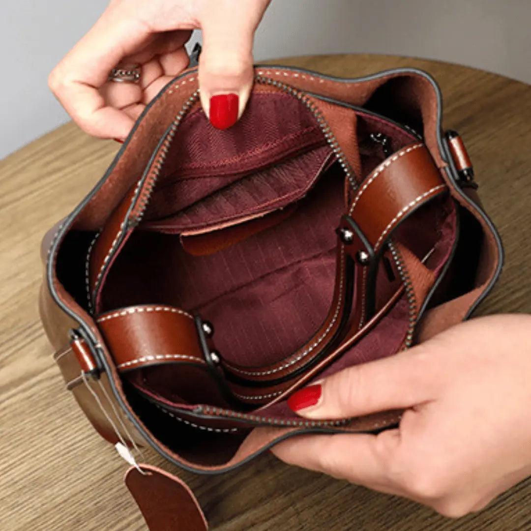 Sac à Main Cuir Tendance - Rachelle Leather&Carry