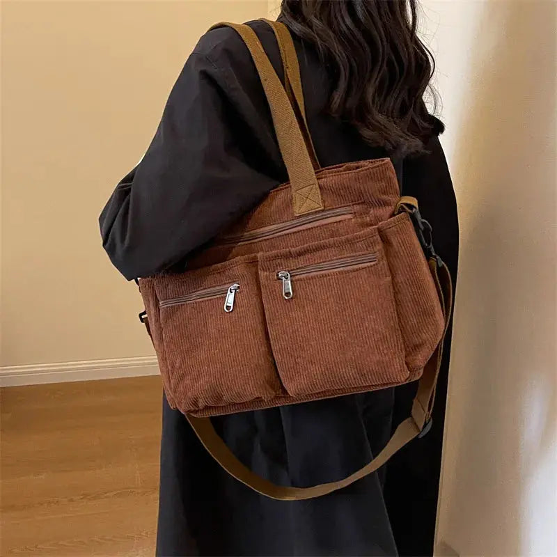 Sarah | Sac de cours large capacité Leather&Carry