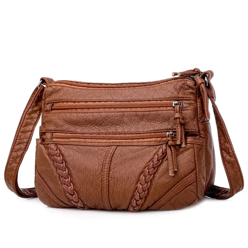 Sia | Sac à main bandoulière en cuir durable Leather&Carry