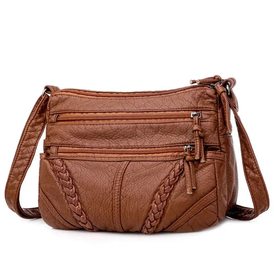 Sia | Sac à main bandoulière en cuir durable Leather&Carry