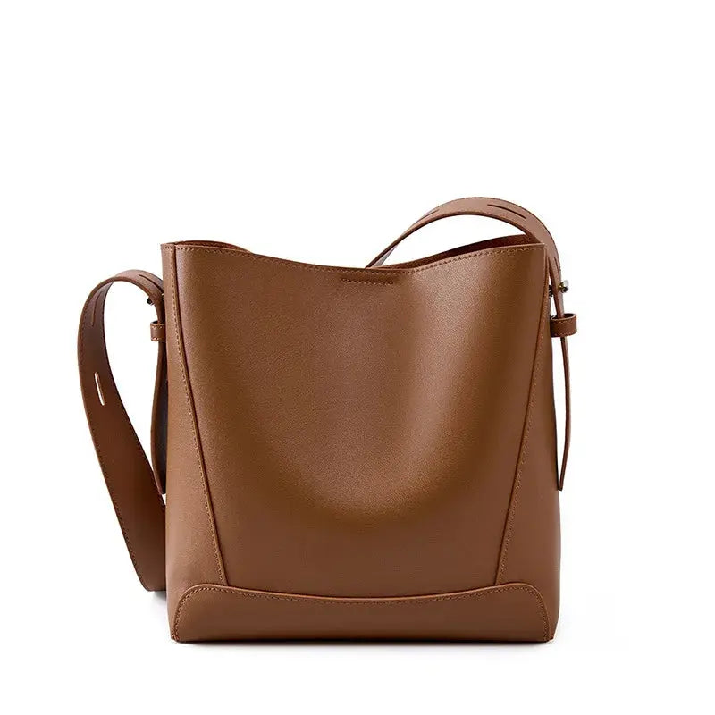 Théa | Sac à main cuir avec bandoulière Leather&Carry