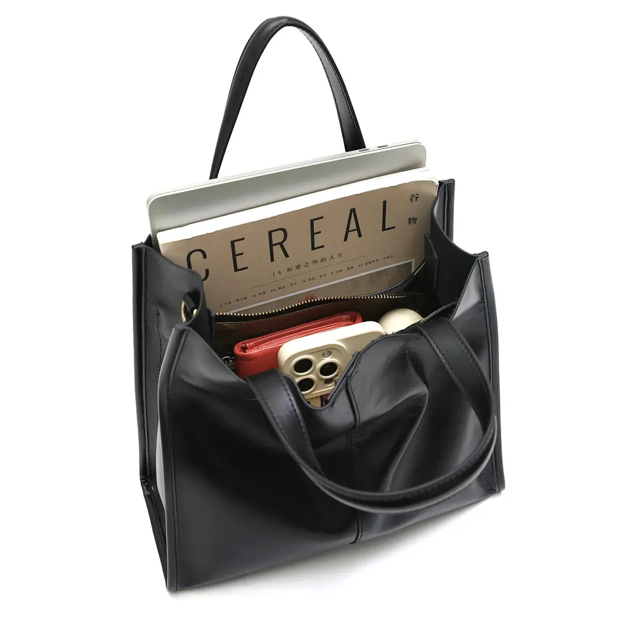 Valentina | Sac à main cuir avec bandoulière Leather&Carry