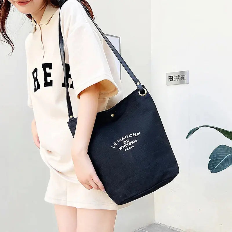 Whiterm | Sac à main bandoulière moderne Leather&Carry