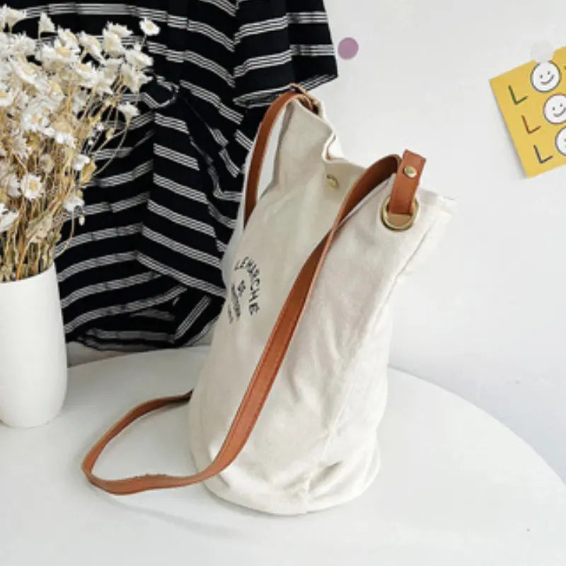 Whiterm | Sac à main bandoulière moderne Leather&Carry