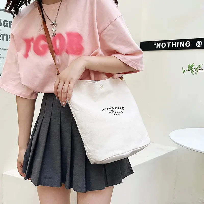 Whiterm | Sac à main bandoulière moderne Leather&Carry