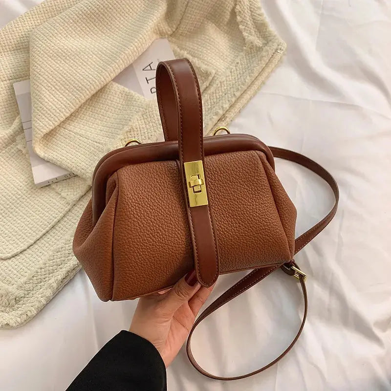 Women's Bags New Trend Handbags Quality Retro Designer Luxury Crossbody Bags Female Shopping Totes Shoulder Free Shipping Leather&Carry