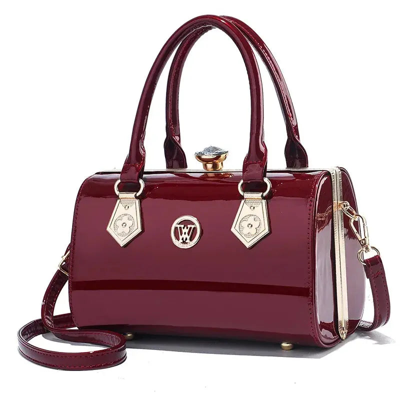 Yvonne | Petit sac à main vernis Leather&Carry