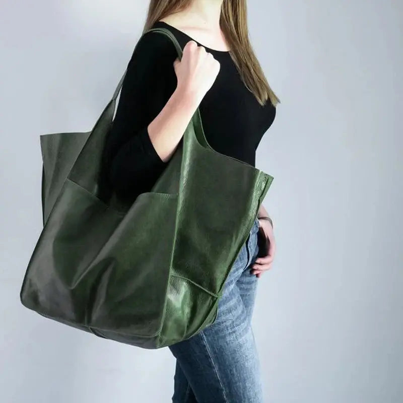 Zoé | Sac à main cuir souple Leather&Carry