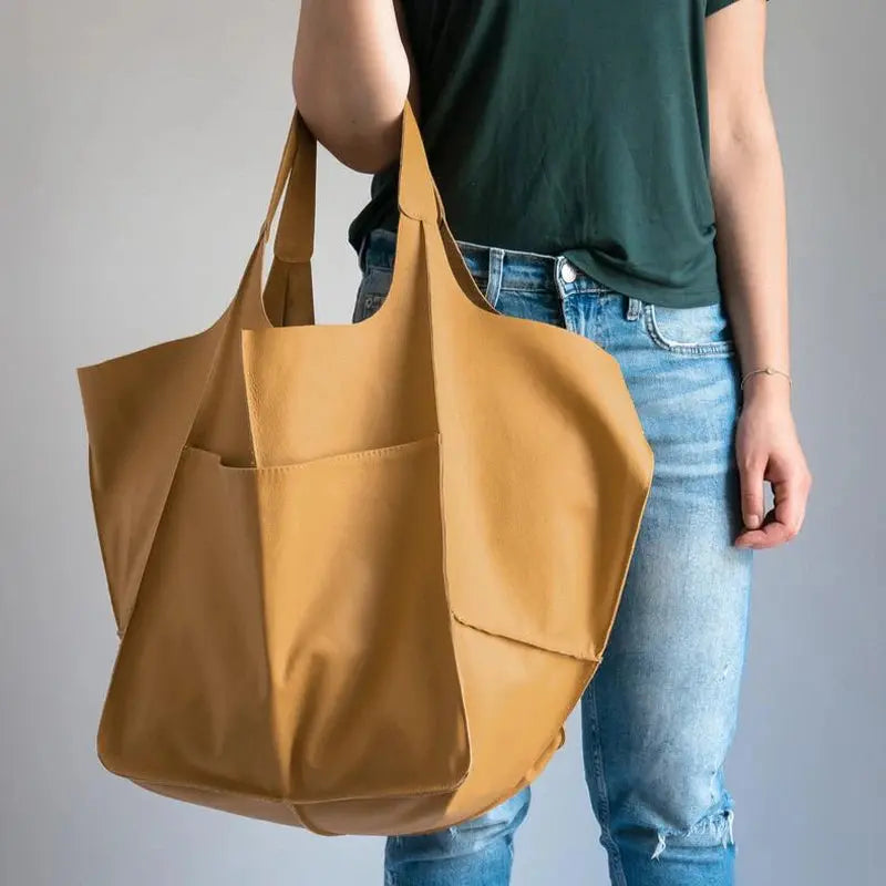 Zoé | Sac à main cuir souple Leather&Carry