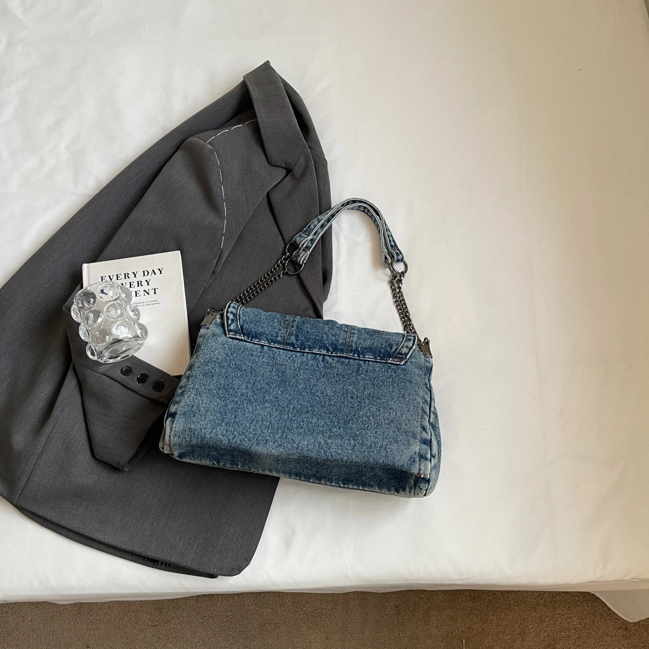 Sac à Main Jean Vintage - Dreni Leather&Carry