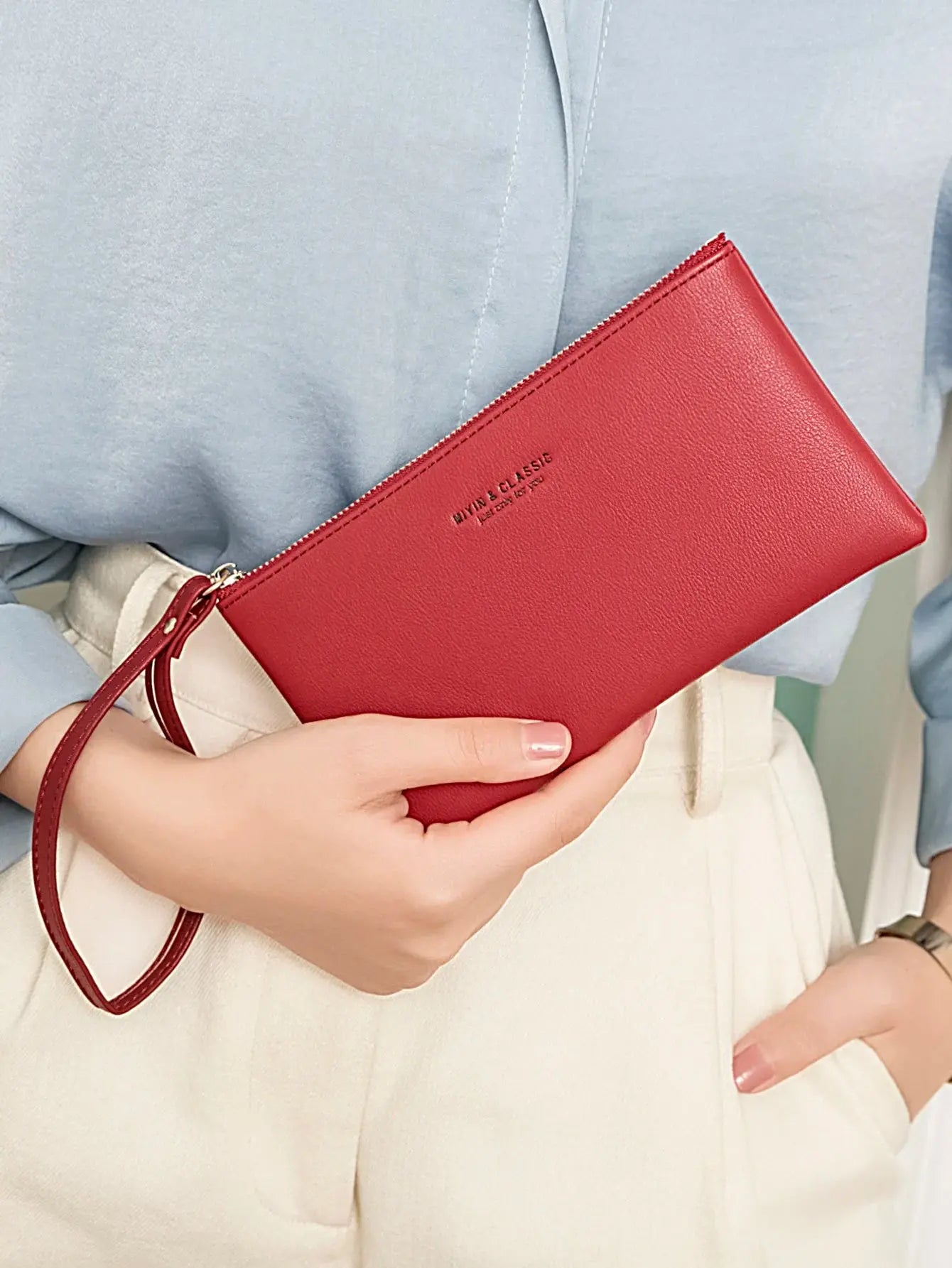 Pochette Minimaliste - Océane - Leather&Carry