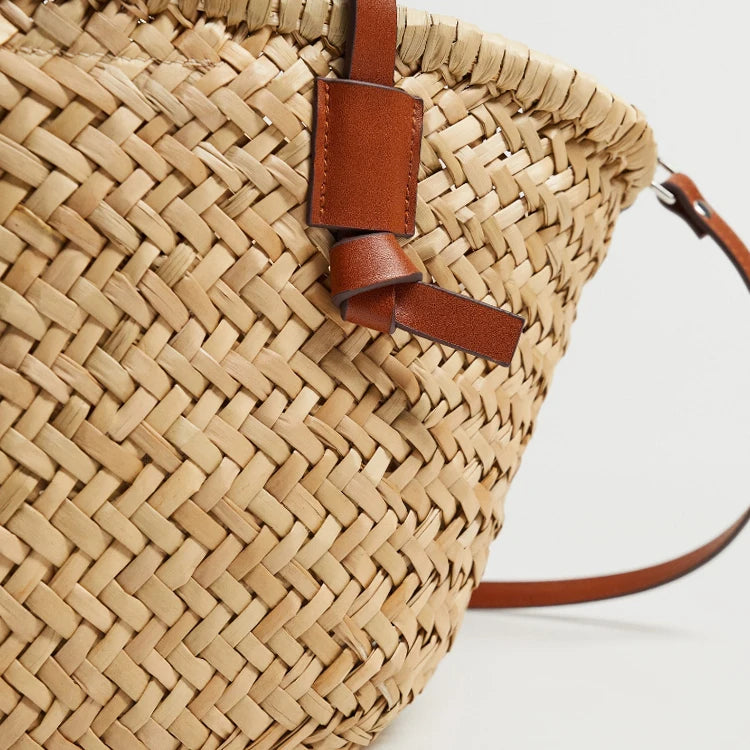 Grand Sac de Plage pour Femme - Gerline - Leather&Carry
