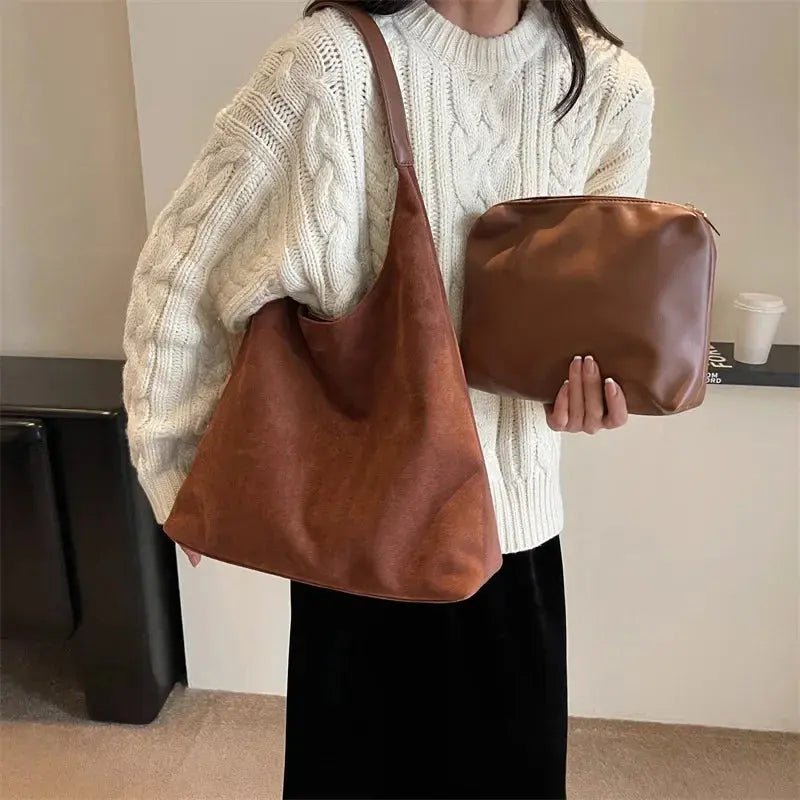 Sac à Main de Cours Minimaliste - Sienna - Leather&Carry