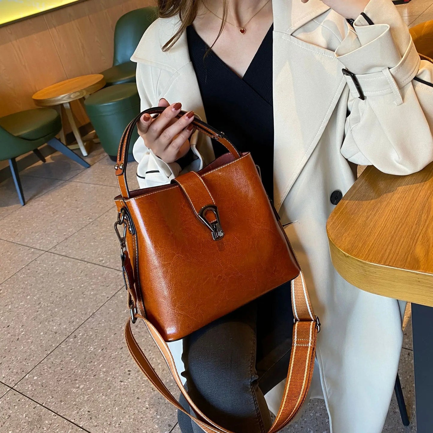 Sac à Main Cuir Tendance - Rachelle - Leather&Carry
