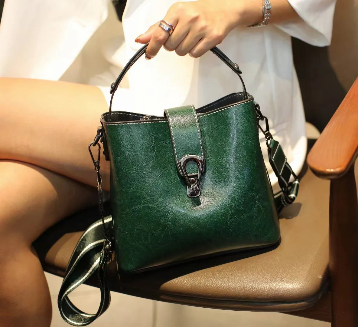 Sac à Main Cuir Tendance - Rachelle - Leather&Carry