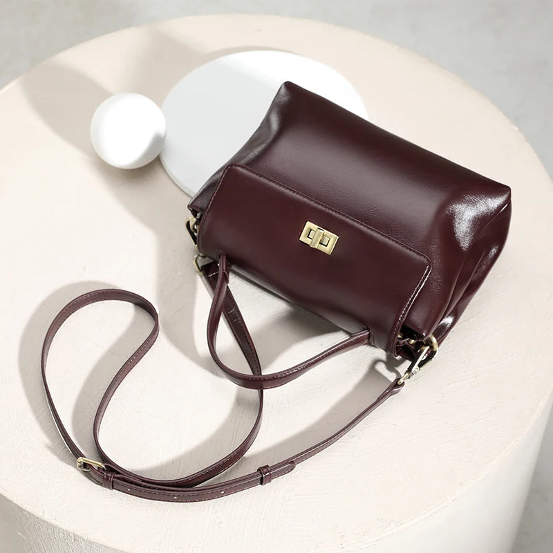 Sac à Main en Cuir de Veau - Herlat - Leather&Carry