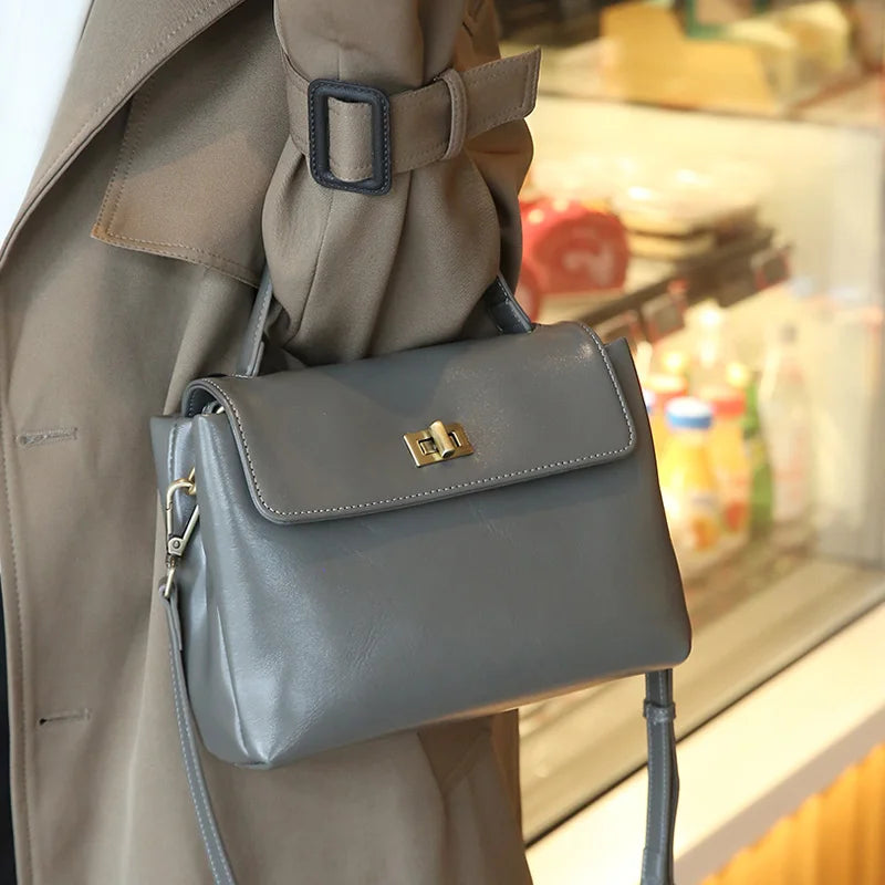 Sac à Main en Cuir de Veau - Herlat - Leather&Carry