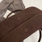 Sac De Cours En Faux Suédé - Karile Leather&Carry