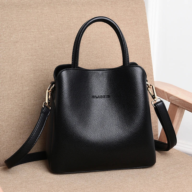 Sac à Main En Cuir Souple - Garel - Leather&Carry