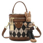 Petit Sac à Main Avec Peluche Lapin - Irène - Leather&Carry