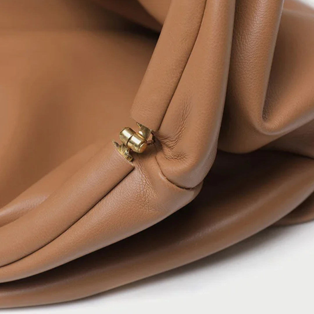 Petit Sac à Main Marron - Océane - Leather&Carry