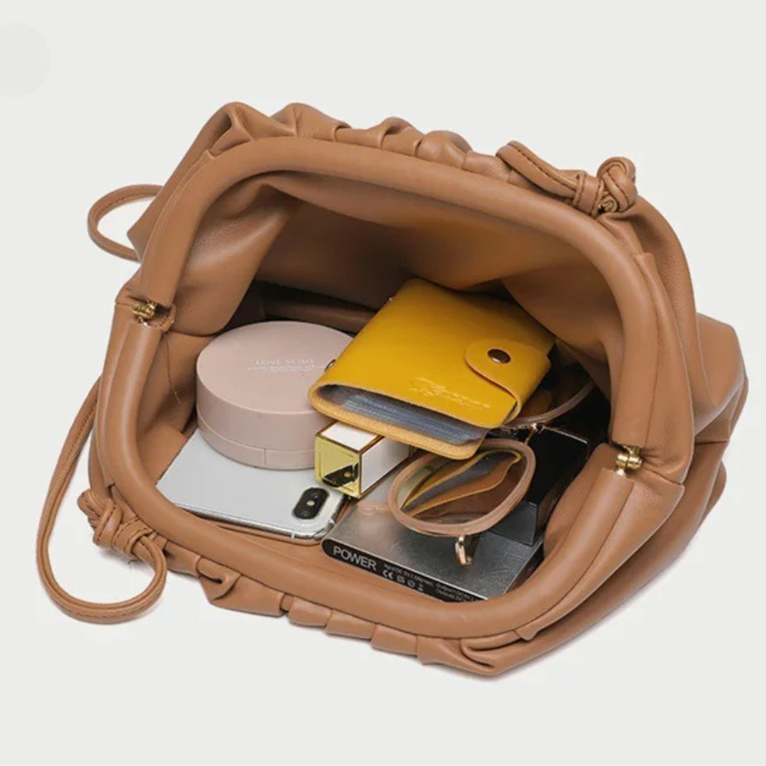 Petit Sac à Main Marron - Océane - Leather&Carry