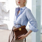 Sac À Main Bandoulière En Cuir Véritable - Falone - Leather&Carry
