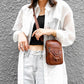 Diana | Pochette avec bandoulière cosy - Leather&Carry