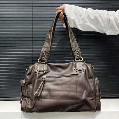 Grand Sac à Main de Cours - Gerlaine - Leather&Carry