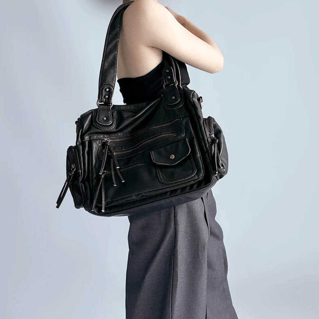 Grand Sac à Main de Cours - Gerlaine - Leather&Carry
