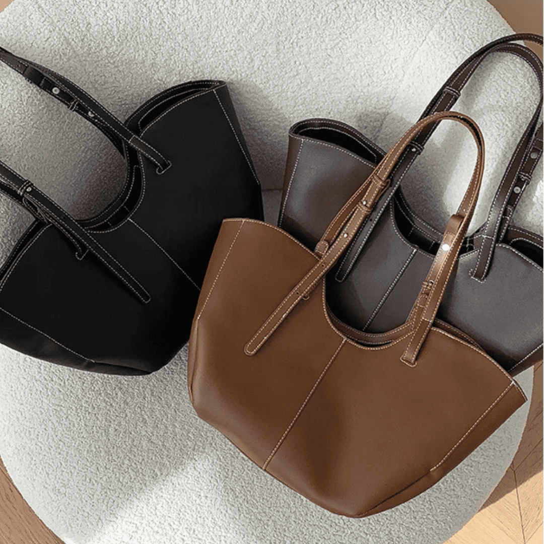 Sac À Main De Cours Étudiante Ajustable - Dora - Leather&Carry