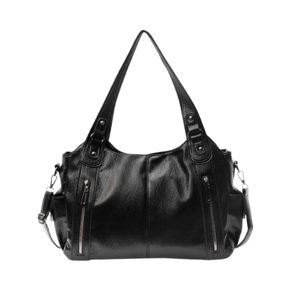 Sac À Main De Cours Pratique - Iris - Leather&Carry