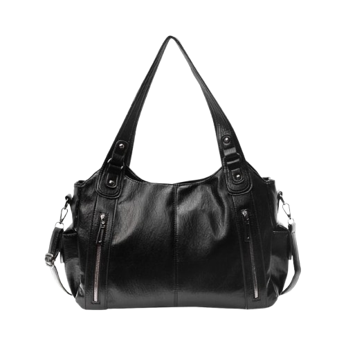 Sac À Main De Cours Pratique - Iris - Leather&Carry