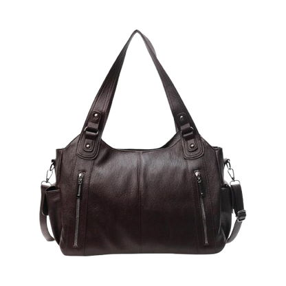 Sac À Main De Cours Pratique - Iris - Leather&Carry