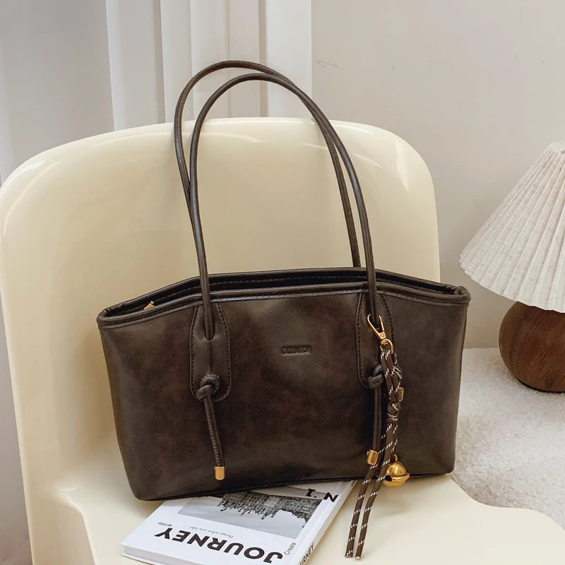 Sac à Main en Cuir Vieilli - Vaiola - Leather&Carry