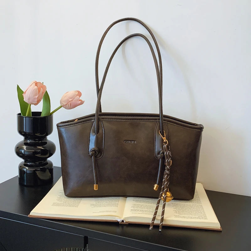 Sac à Main en Cuir Vieilli - Vaiola - Leather&Carry