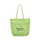 Sac de Plage en Paille - Garla - Leather&Carry
