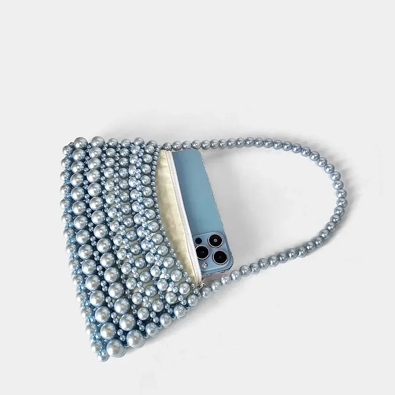 Sac à Main Perle Fait Main - Alexia - Leather&Carry