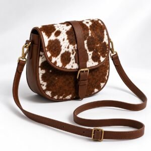 Hair-On Cowhide Crossbody Bag