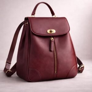 Leather Backpack for Women