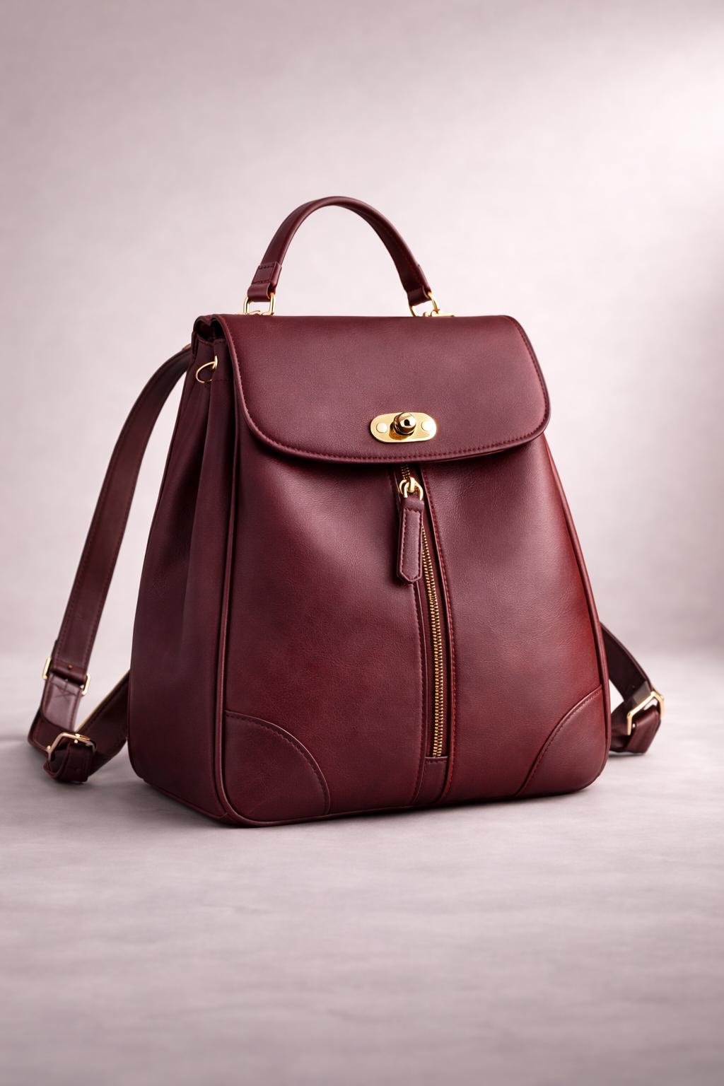 Leather Backpack for Women